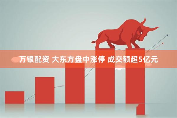 万银配资 大东方盘中涨停 成交额超5亿元