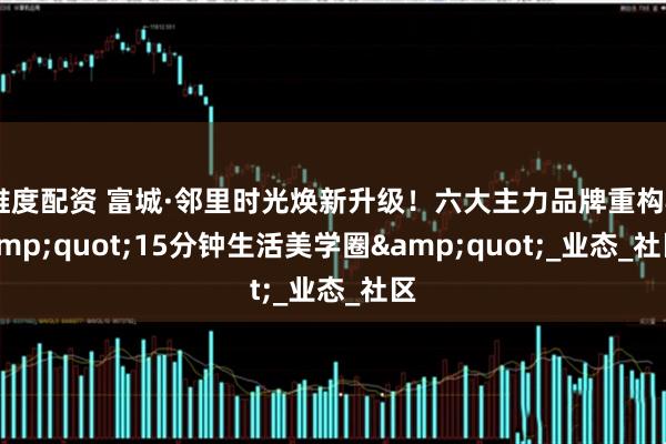 维度配资 富城·邻里时光焕新升级！六大主力品牌重构"15分钟生活美学圈"_业态_社区