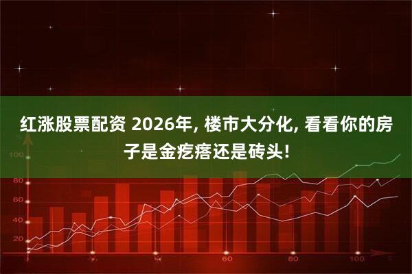 红涨股票配资 2026年, 楼市大分化, 看看你的房子是金疙瘩还是砖头!